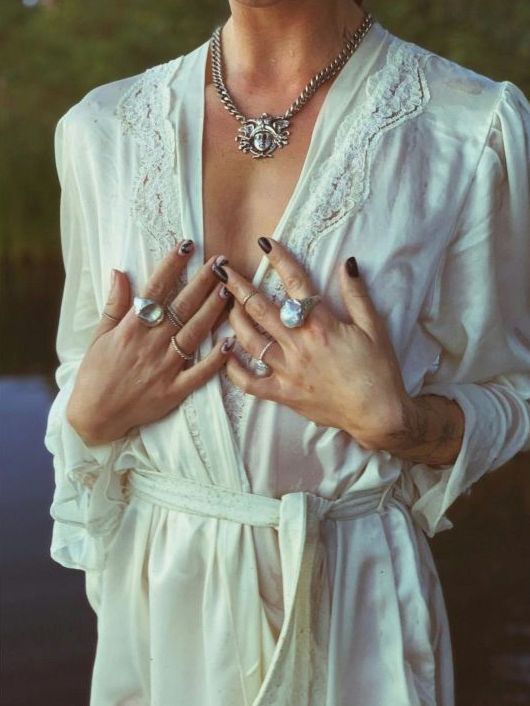 Jewellery close-up
